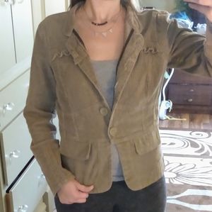 🌻Xhilaration Ruffle Detail Button Up Jacket